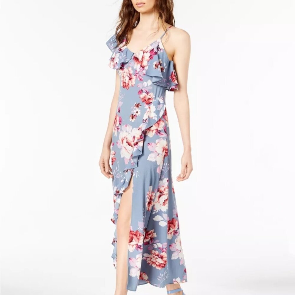 Jill jill stuart Asymmetrical floral dress
